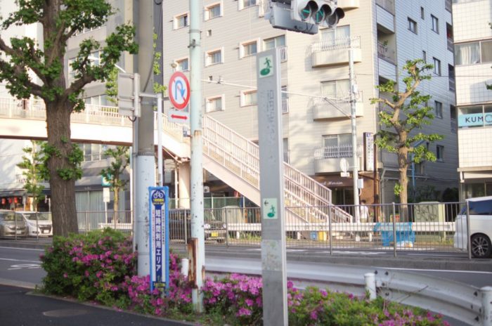 青梅街道を東へ